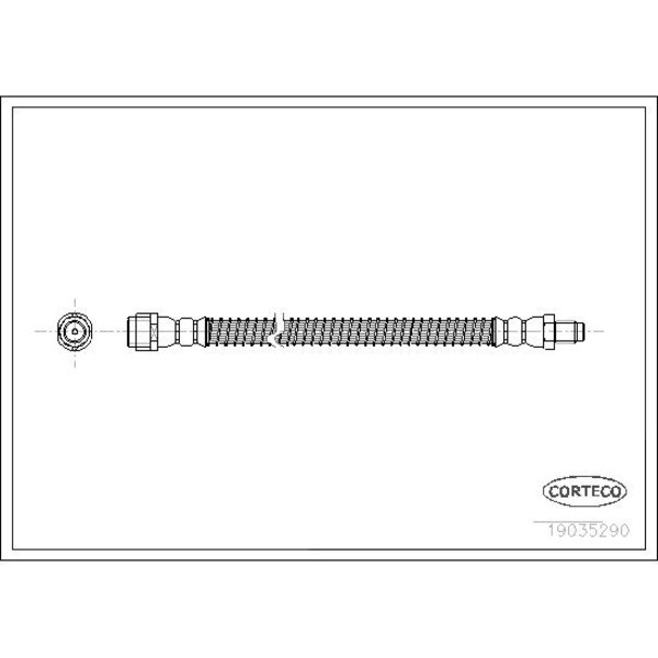 Corteco Flex Hose, 19035290 19035290